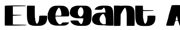 Elegant Agege font preview